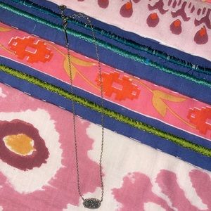 Kendra Scott sliver Dust Necklace